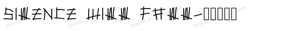 Silence Will Fall字体转换